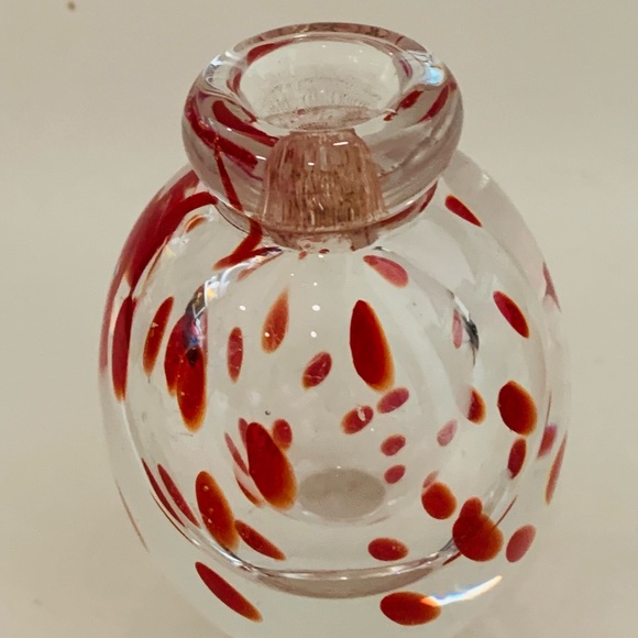Vintage Murano Glass Vase/paperweight  4 Inch High - Picture 5 of 9